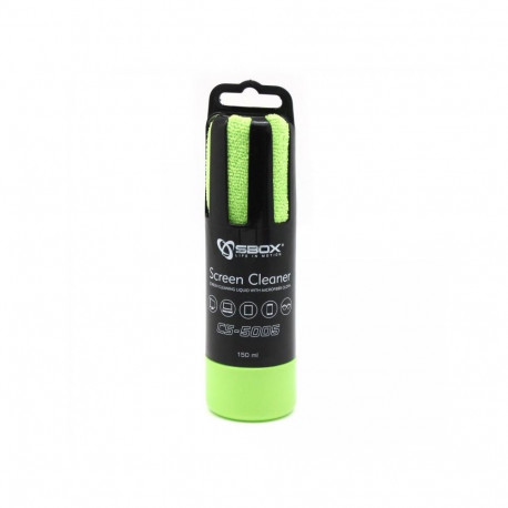 Sbox CS-5005G Screen Cleaner 150ml Green