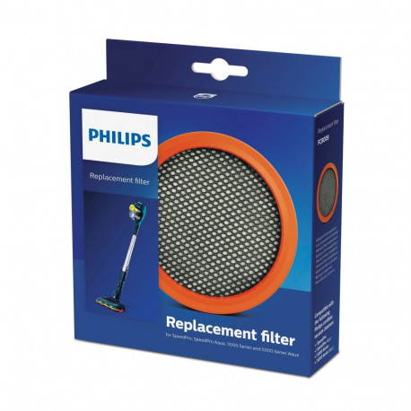 Philips FC8009/01 Original Replacement Filter for SpeedPro & SpeedPro Aqua Plastic, 5000 series and