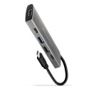 HMC-5G21 10Gbps hub 5in 1 HDMI + 2x USB-A/USB-C