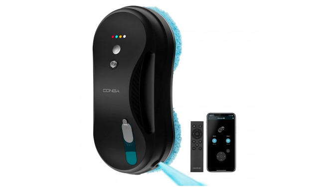 Cecotec aknapuhastusrobot | Conga Windroid 890 SprayWater Smart Connected T | juhtmega | must