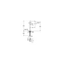 Valamusegisti Grohe Essence XL, 32901001, kroom