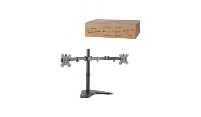 Logilink | Desk Mount | BP0045 | 13-32 " | Maximum weight (capacity) 8 kg | Black