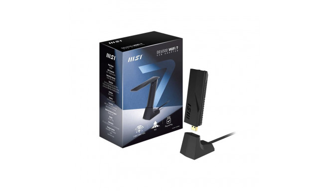 WRL ADAPTER 6500MBPS WIFI7 USB/GUBE65 MSI