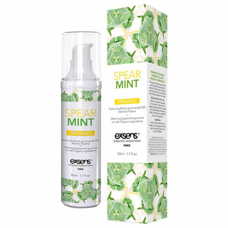 Erootilise massaaži õli Exsens Mint Mündiroheline (50 ml)
