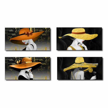 Kangas DKD Home Decor Kangas Puit MDF 100 x 2,5 x 50 cm