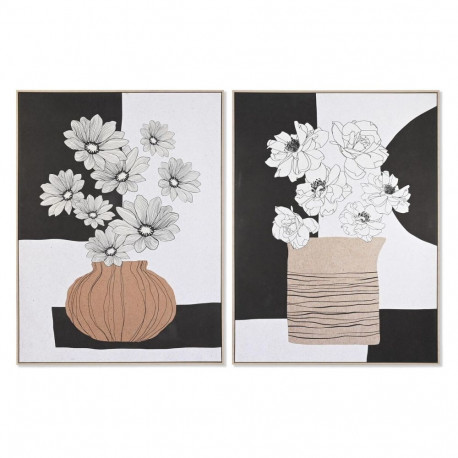 Maal DKD Home Decor Vaas Kaasaegne (103 x 4,5 x 143 cm) (2 Ühikut)
