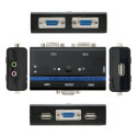 KVM switch NANOCABLE 10.12.0001 1,4 m