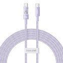USB-C - USB-C Kaabel Baseus P10373000511-01 Lilla 2 m