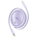 USB-C-Lightning Kaabel Baseus P10364501511-00 Lilla 1 m