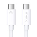 USB-C to USB-C Cable Baseus P10365200211-02 White 1 m