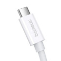 USB-C - USB-C Kaabel Baseus P10365200211-02 Valge 1 m