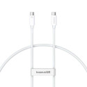 USB-C to USB-C Cable Baseus P10365200211-02 White 1 m
