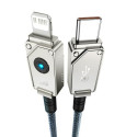 USB-C-Lightning Kaabel Baseus P10355803221-01 Valge Must 2 m