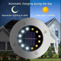 Solar lamp MacLean MCE318 Black 20,1 x 11 x 25,1 cm