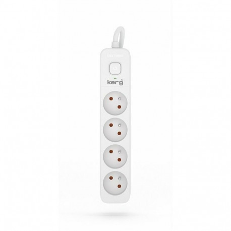4-socket plugboard with power switch HSK Data M02392 (3 m)