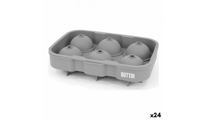 Jääkuubiku Vorm Quttin Silikoon 18 x 12,5 x 4,75 cm (24 Ühikut)
