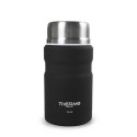 Thermos for Food ThermoSport Black Steel 750 ml (6 Units)