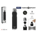 Termos ThermoSport Must 1 L (6 Ühikut)