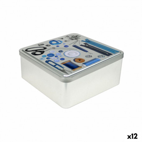 Mitmeotstarbeline Karp Confortime Tailor Metall 19,7 x 19,7 x 8 cm (12 Ühikut)