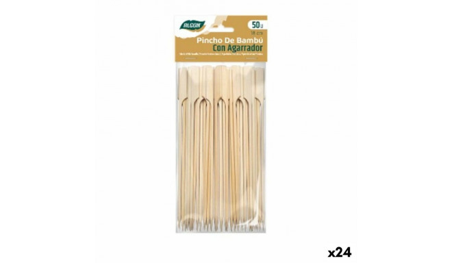 Bambusest hambaorgid Algon Bambus 50 Tükid, osad (24 Ühikut)