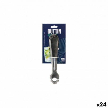 Ice Tongs Quttin Quttin Metal 19 x 4 cm (24 Units)