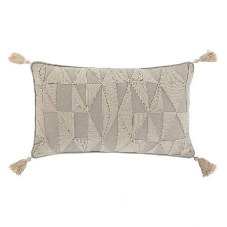 Cushion Home ESPRIT Beige Natural Boho 50 x 8 x 30 cm