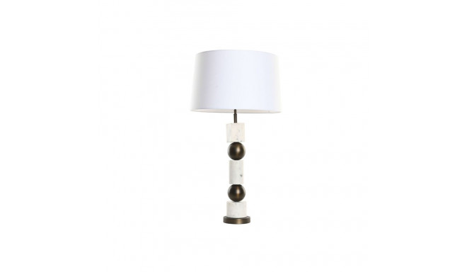 Desk lamp Home ESPRIT White Bronze 50 W 220 V