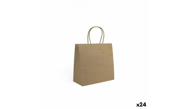 Paberkott Algon Kraft 26 x 17 x 26 cm 3 Tükid, osad (24 Ühikut)