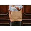 Paper Bag Algon Kraft 26 x 17 x 26 cm (24 Units)