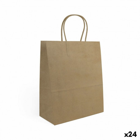 Paper Bag Algon Kraft 32 x 12 x 40 cm 3 Pieces (24 Units)