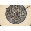 Seinakell Home ESPRIT Must Naturaalne Metall Rotang 100 x 9 x 100 cm
