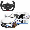 Kaugjuhitav Auto BMW Sinine Punane 1:14 34 x 10 x 13,5 cm (2 Ühikut)