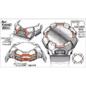 Meeste Kell Casio G-Shock GRAND DIGIT Must (Ø 52 mm)