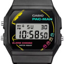 Unisex Kell Casio F-91 - PACMAN Series Limited Edition Must (Ø 35 mm)