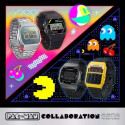 Unisex Kell Casio F-91 - PACMAN Series Limited Edition Must (Ø 35 mm)