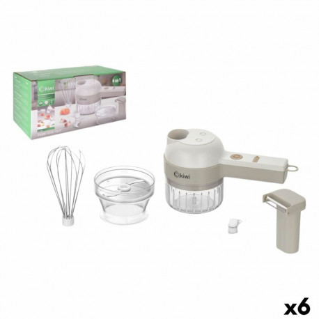 Elektriliselt laaditav kaasaskantav minihakkija Kiwi 200 ml (6 Ühikut)