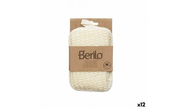 Käsn kehale Berilo B7083-6 B7083-6 Valge Beež 11 x 16,5 x 3 cm (12 Ühikut)