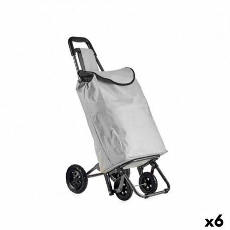 Shopping cart Kinvara WR3069-1 WR3069-1 Black Grey 30 L 22 x 98 x 38 cm (6 Units)