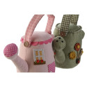 Uksfiksaator Home ESPRIT Polüester 26 x 13 x 25 cm (2 Ühikut)