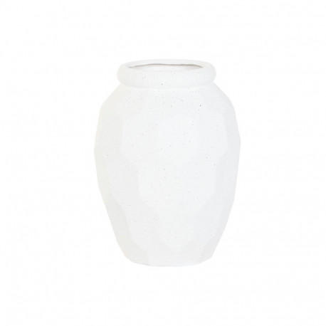 Lillepott Home ESPRIT Valge Magneesium Kaasaegne 43 x 43 x 80 cm