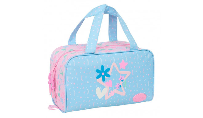 Travel Vanity Case BlackFit8 Smile Pink Light Blue 31 x 14 x 19 cm