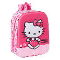 Child bag Hello Kitty Pink 22 x 27 x 10 cm 3D