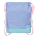 Backpack with Strings Munich Mellow Blue Pink Celeste 35 x 40 x 1 cm