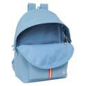Rucksack for Laptop and Tablet with USB Output El Ganso Basics Blue