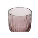 Set of cups Home ESPRIT Pink Crystal 380 ml (6 Units)