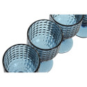 Set of cups Home ESPRIT Blue Crystal 260 ml (6 Units)