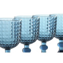 Set of cups Home ESPRIT Blue Crystal 260 ml (6 Units)