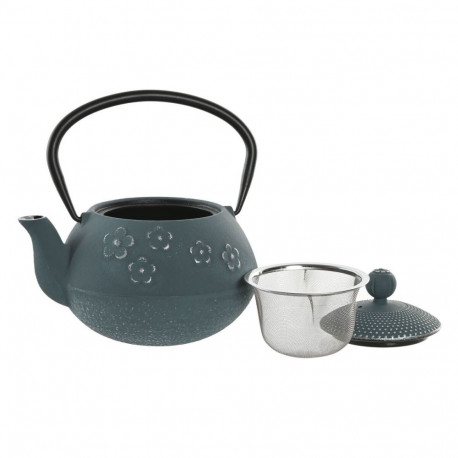 Teapot Home ESPRIT Blue Stainless steel Iron 800 ml