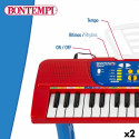 37-Key Keyboard Bontempi 43 x 56 x 23 cm (2 Units)