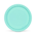Plate set Algon Aquamarine 20 cm 10 Pieces (24 Units)